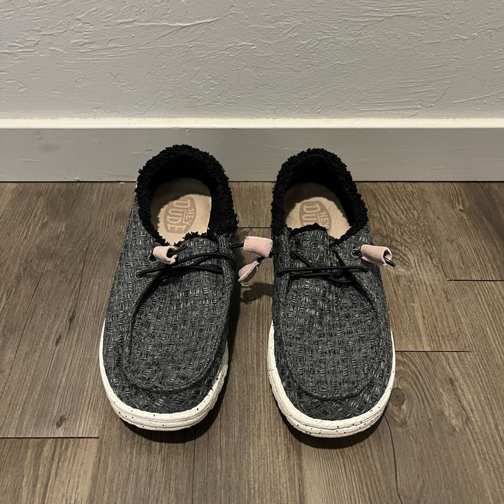 Hey Dude Charcoal Women’s Shoes